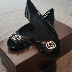 Authentic Gucci Jelly flats